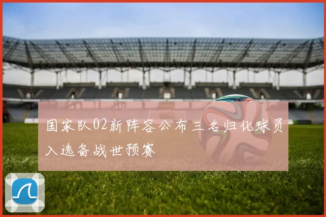 国家队02新阵容公布三名归化球员入选备战世预赛